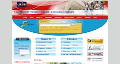 Desktop Screenshot of library.utar.edu.my